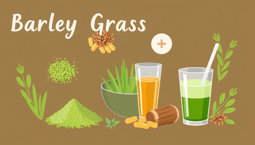 barley grass supplement forms