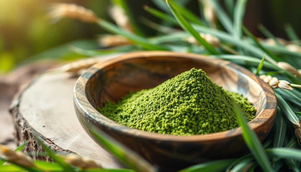 organic barley grass powder