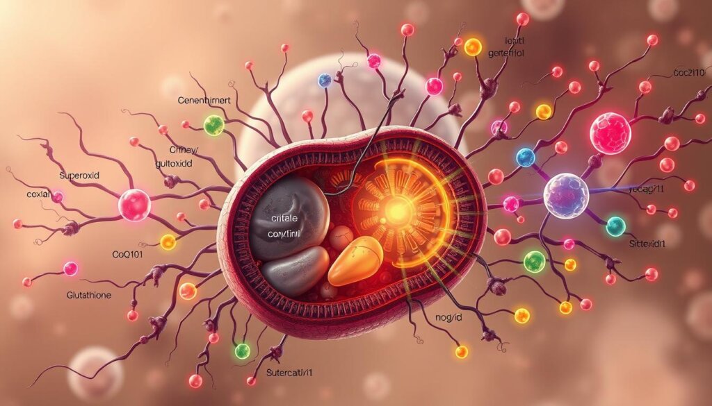 mitochondrial function and antioxidant defense