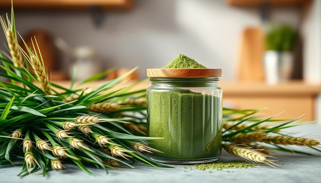 organic barley grass powder storage