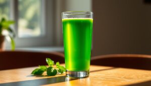Chlorophyll drink for liver health