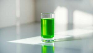 Organic chlorophyll drink