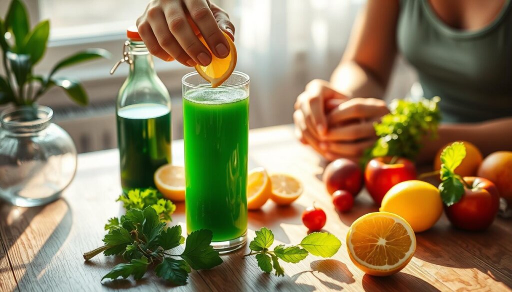 chlorophyllin in daily routine