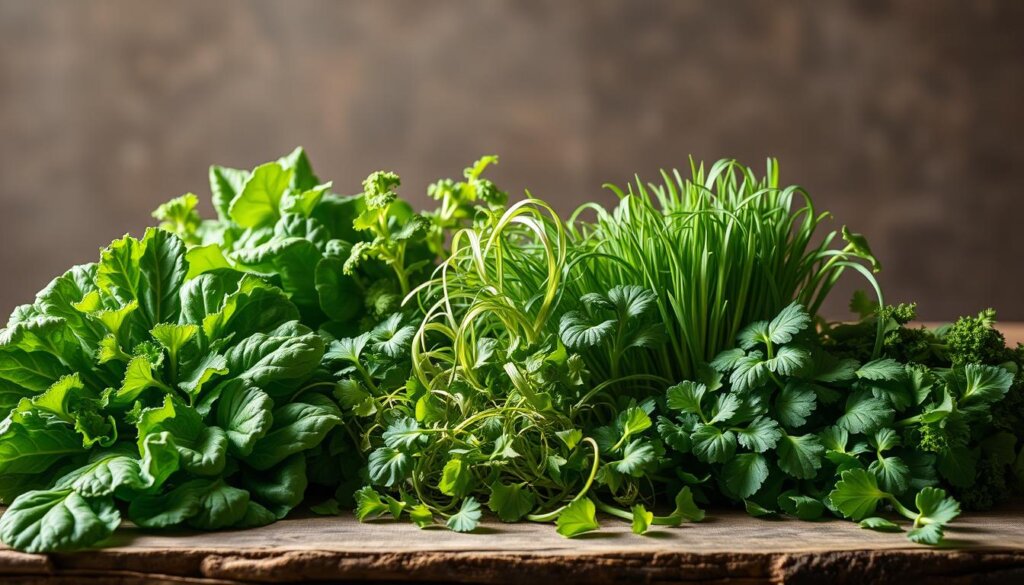 natural food sources rich in chlorophyll