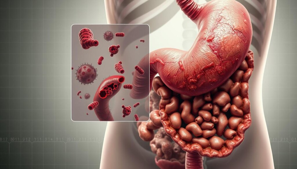 severe stomach bacteria complications