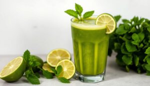 green juice with probiotics