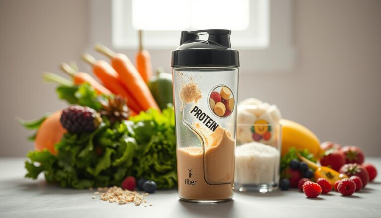 Can I mix fiber powder with protein shake?