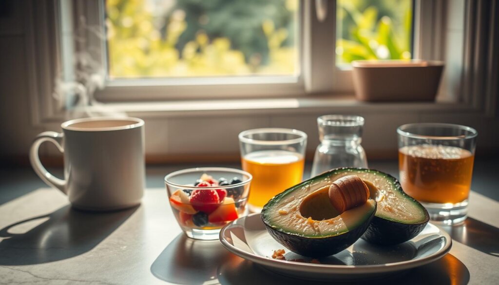 balanced morning nutrition