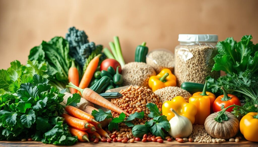 vegetables legumes whole grains digestive health