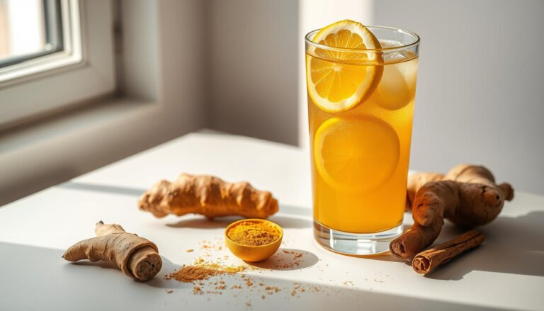 What should I drink first in the morning to heal my gut?