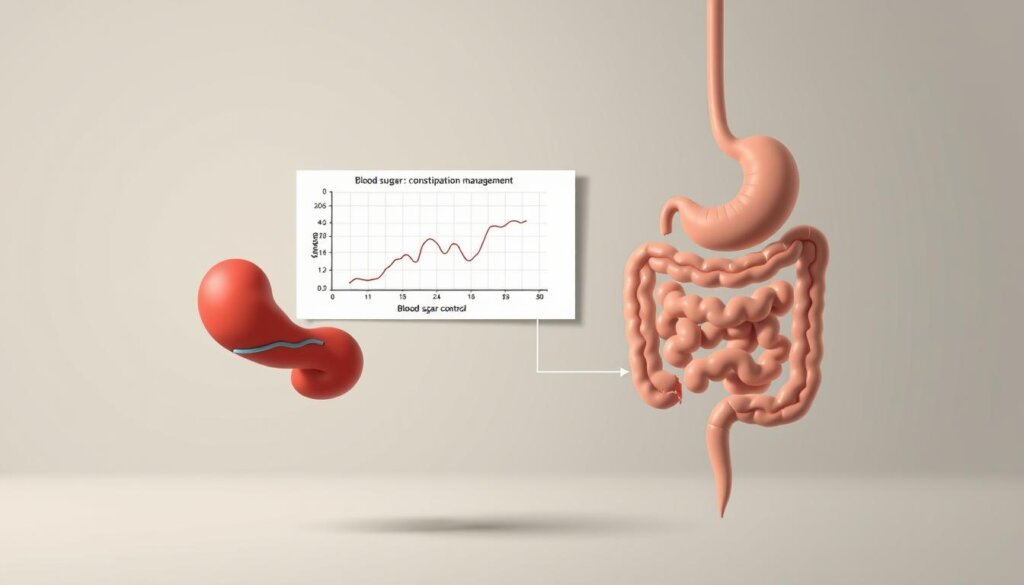 blood sugar control managing constipation