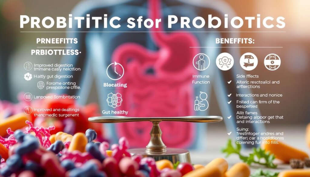 probiotic benefits and risks analysis