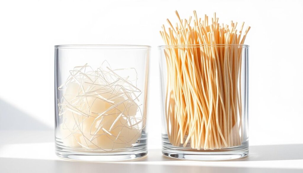 soluble and insoluble fiber types