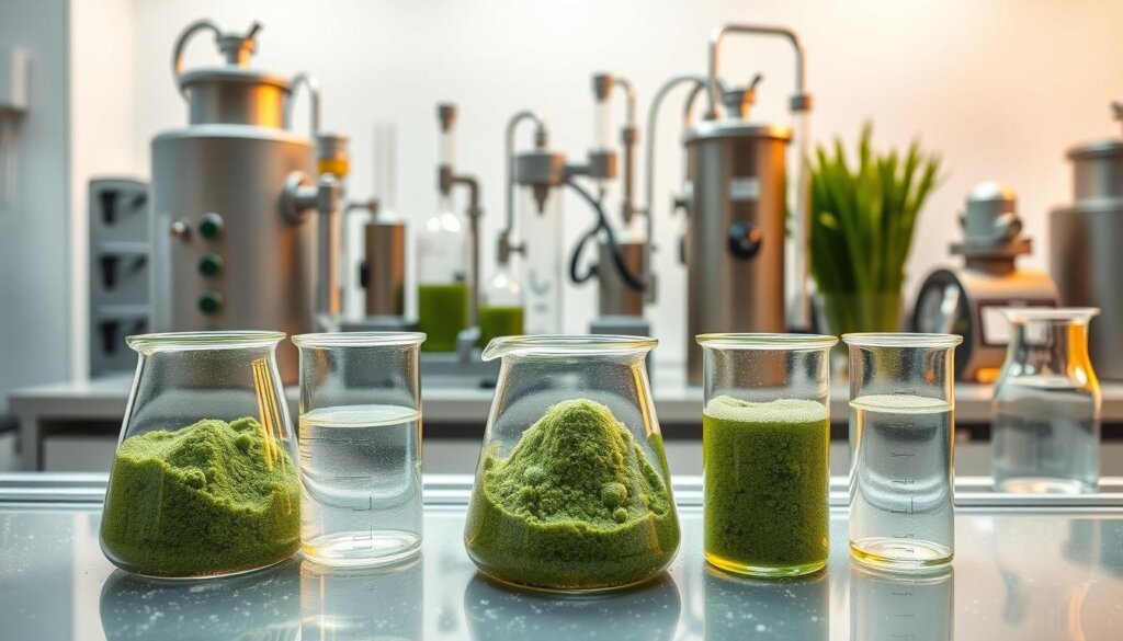 Barley grass powder detoxification process