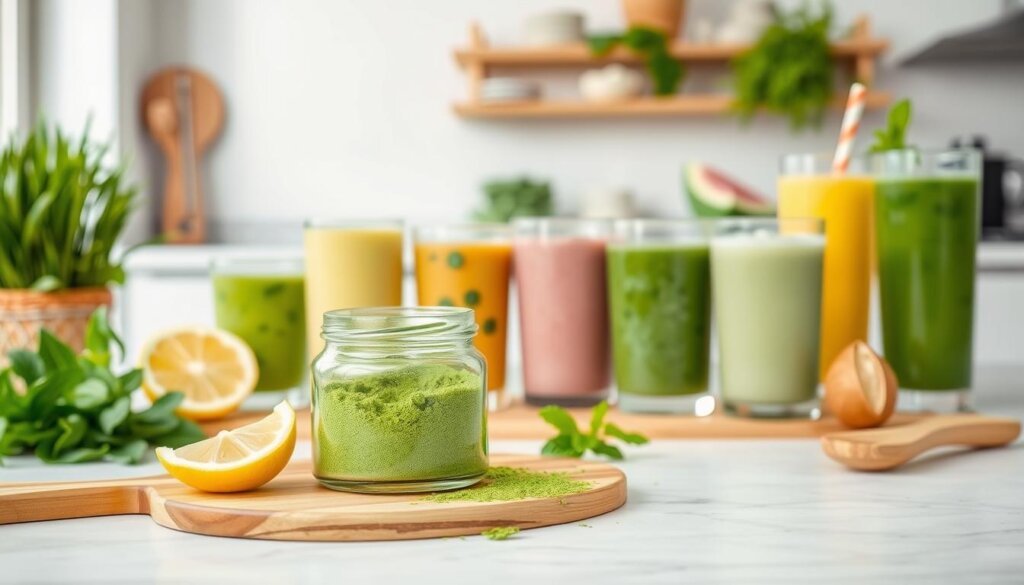 Barley grass powder recipes