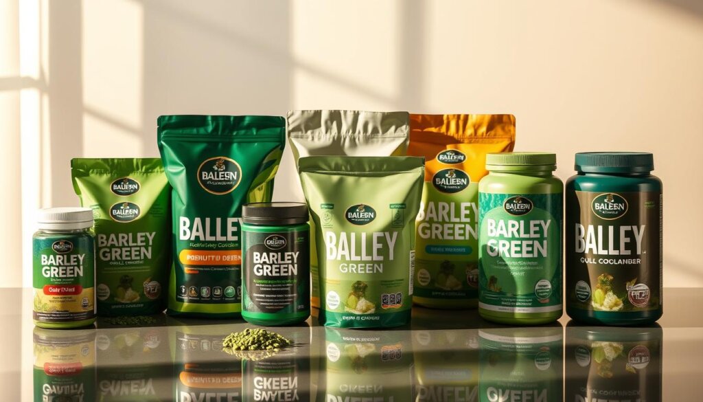Barley green brands comparison Malaysia