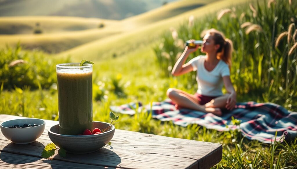 barley grass daily routine