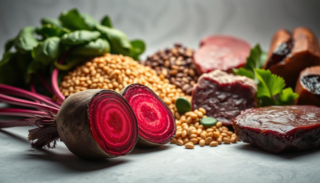 beetroot iron comparison