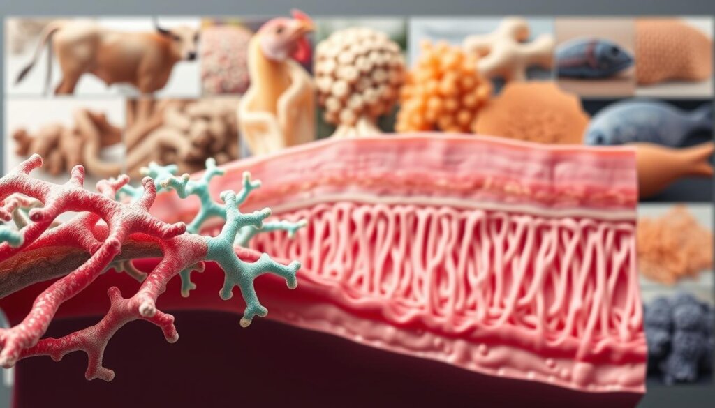 collagen types and sources