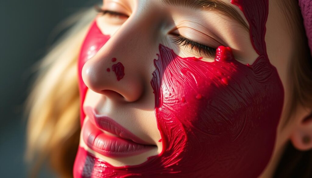 customizing beetroot face masks