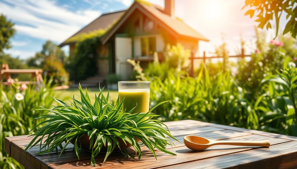 Barley Grass Daily Routine Incorporation