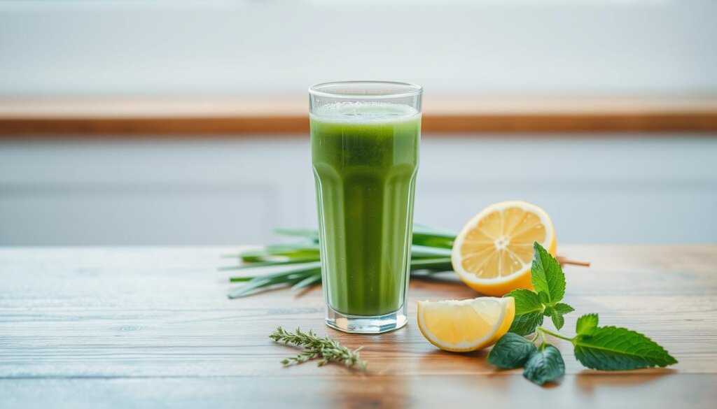 Daily wellness support with barley grass