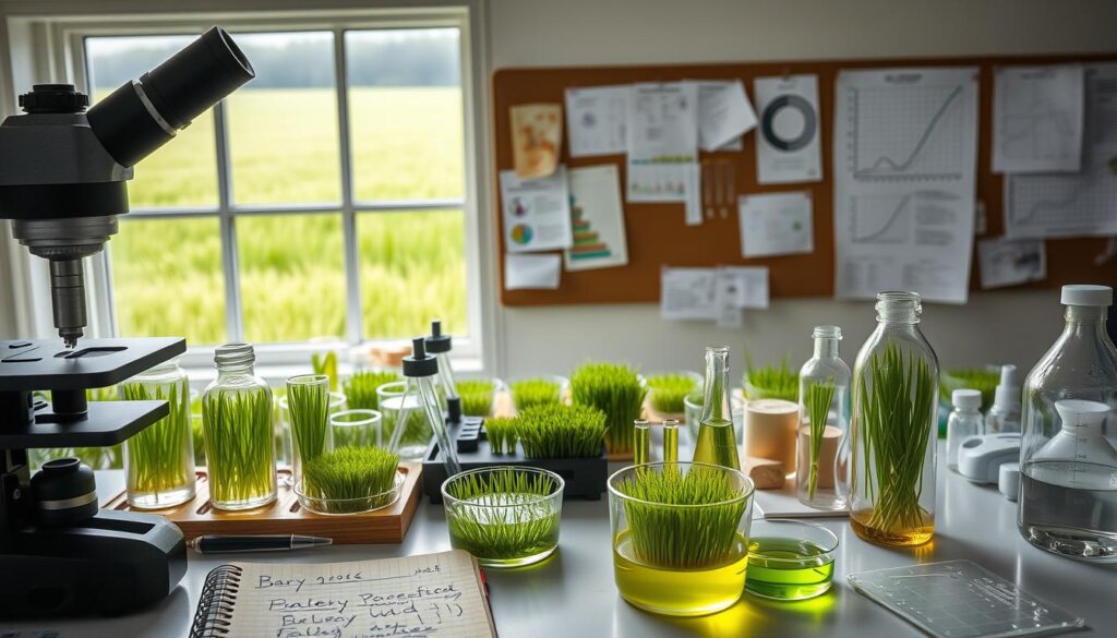 barley grass scientific research