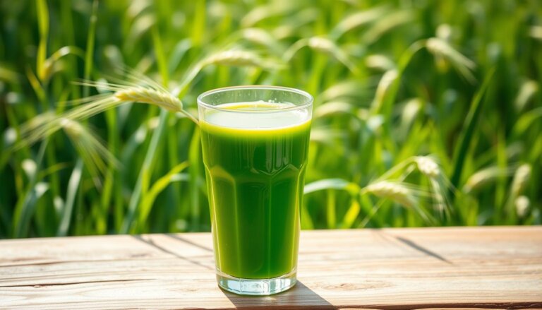 fresh barley grass juice
