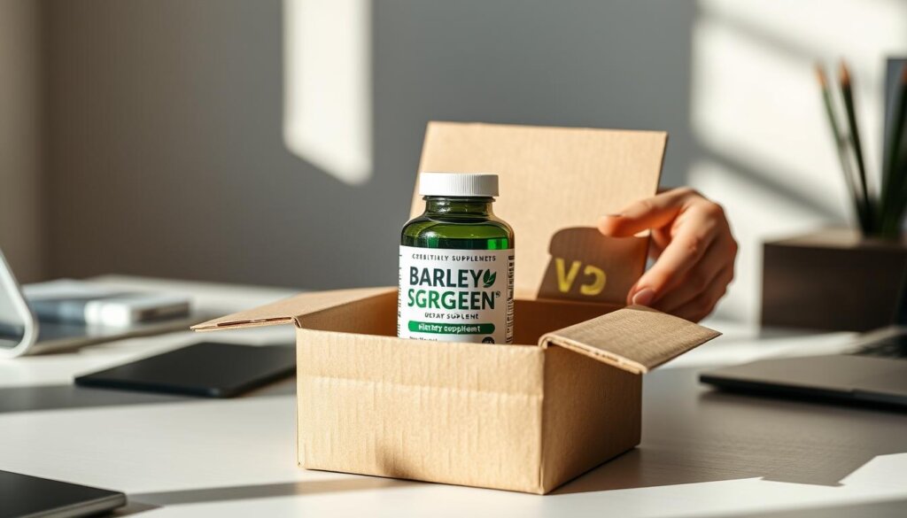 ordering barley grass supplement